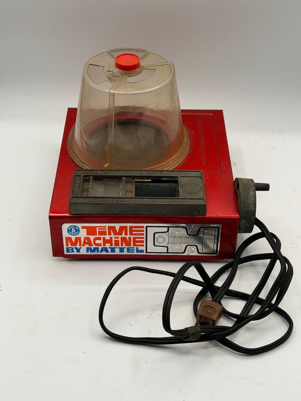 Vintage 1968 Mattel Time Machine Toy Heating Base Unit (No. 4581) - Untested